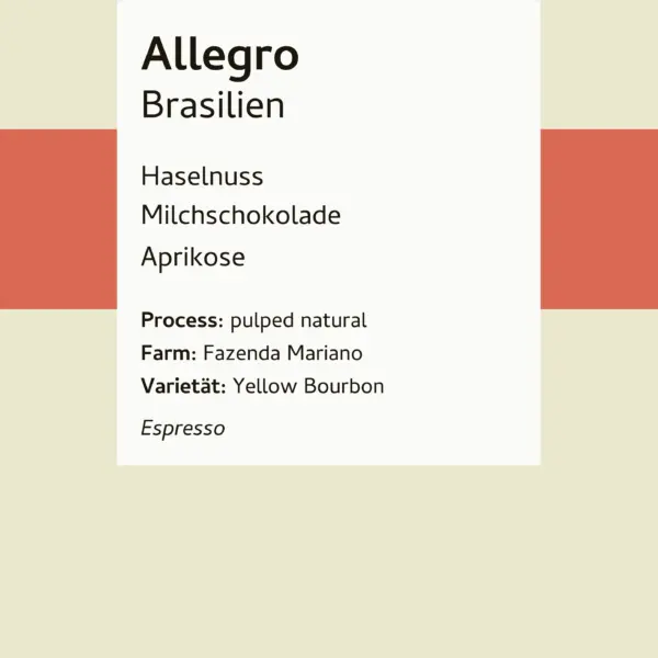 Espresso - Allegro - Brasilien – Bild 2